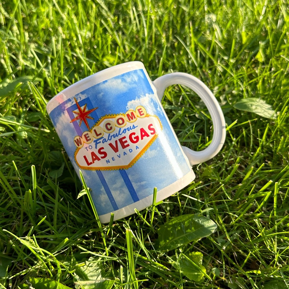 LAST CHANCE Vintage Las Vegas Mug